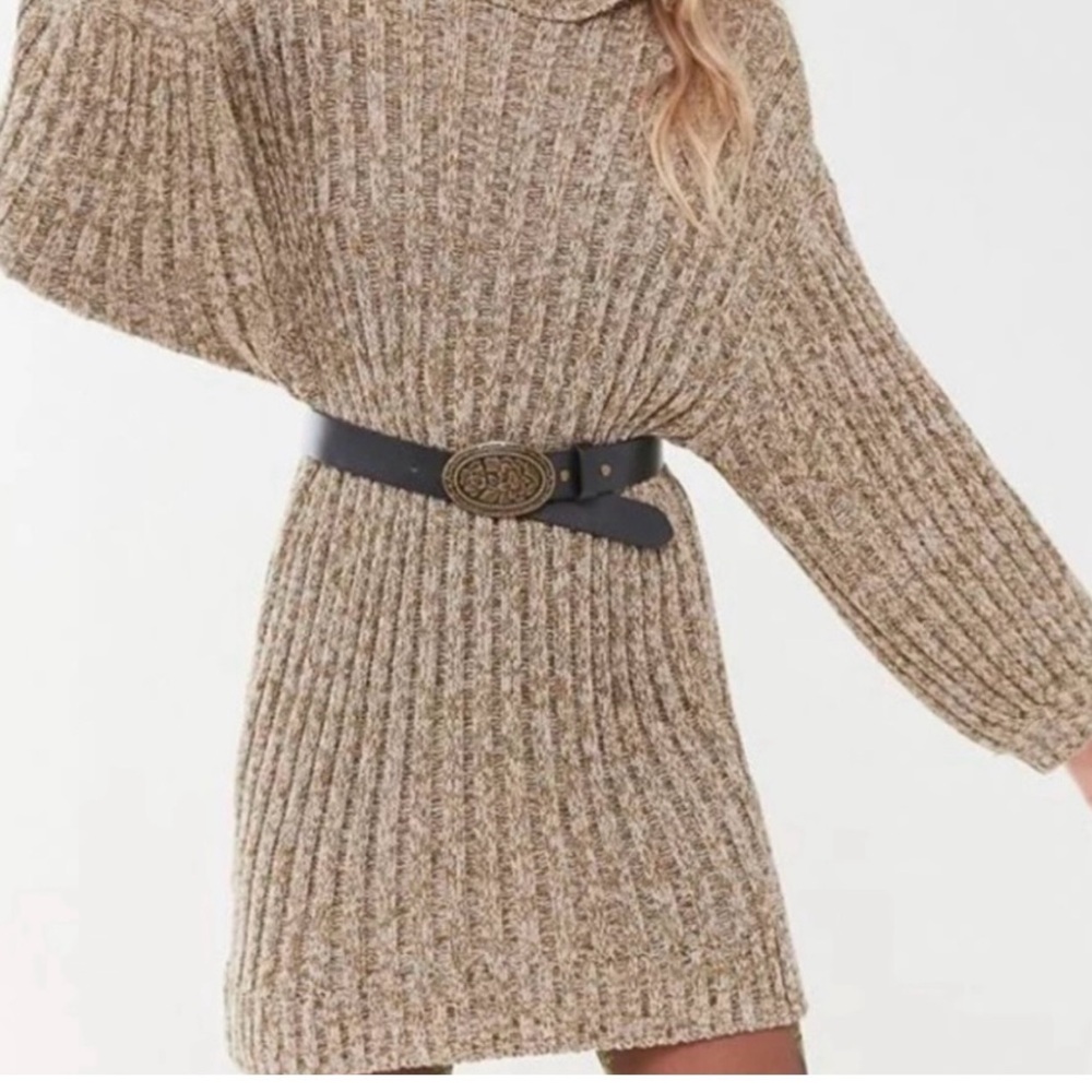 Urban Outfitters Oversized Size S Women’s Turtleneck Sweater Dress Cotton 100%